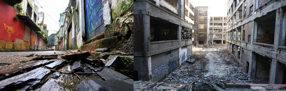 Paralelismo entre a cidade de Ferrol e a de Detroit