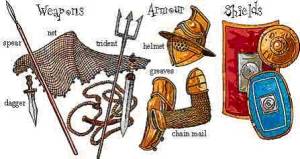 Armas gladiadores