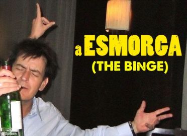 Charlie Sheen de esmorga