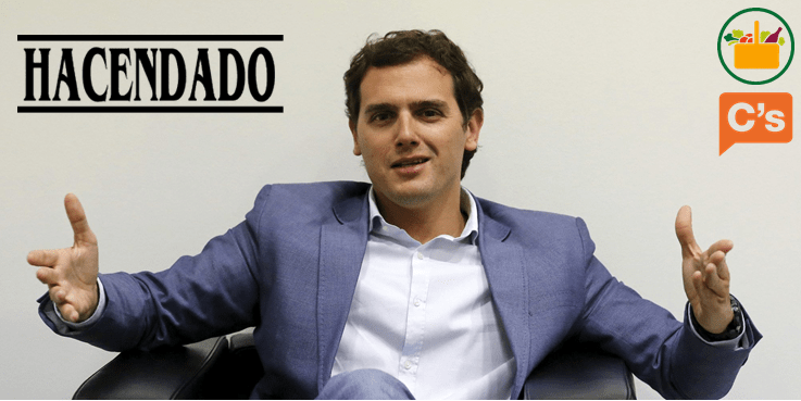 Albert Rivera baixo a marca Hacendado
