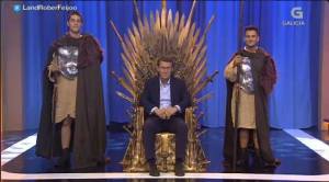 Núñez Feijóo durante o programa de LandRober